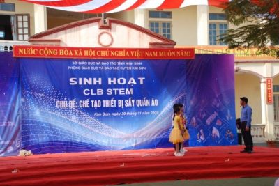 Phòng GDĐT huyện Kim Sơn thực hiện thành công chuyên đề Giáo dục STEM tại trường THCS Kim Đinh qua chủ đề Thiết bị sấy quần áo