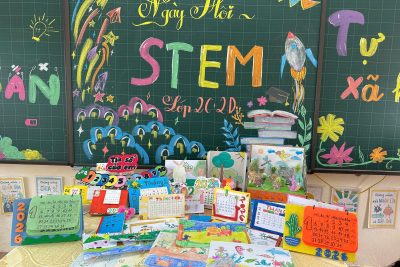 HOẠT ĐỘNG TRẢI NGHIỆM NGÀY HỘI STEM TRƯỜNG TIỂU HỌC NINH KHANG HỌC KÌ I, NĂM HỌC 2025–2026